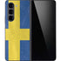 Sweden Flag Distressed Galaxy Z Fold5 5G Skin